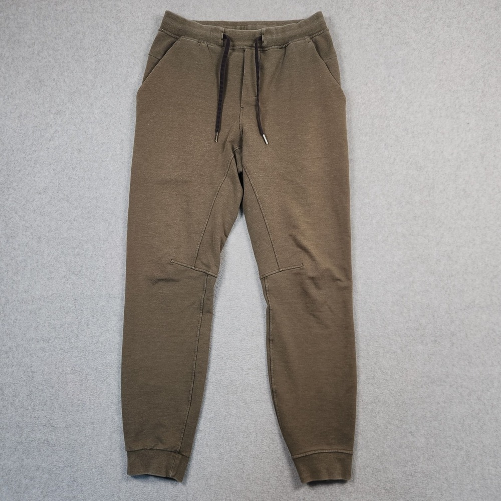 Lululemon Joggers Mens Small Green City Sweat Stretch Athletic‎ Active Pants